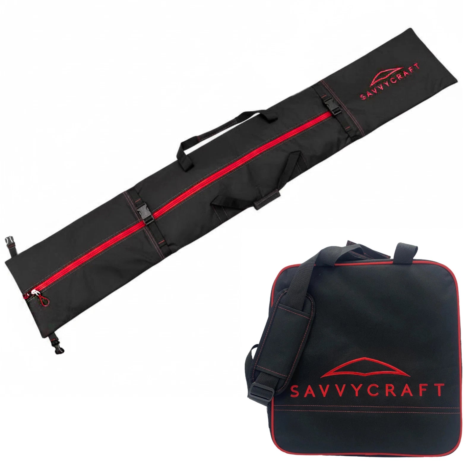 Padded Ski Bag And Boot Bag Set Thick Padded Ski And Boot Bag Combo