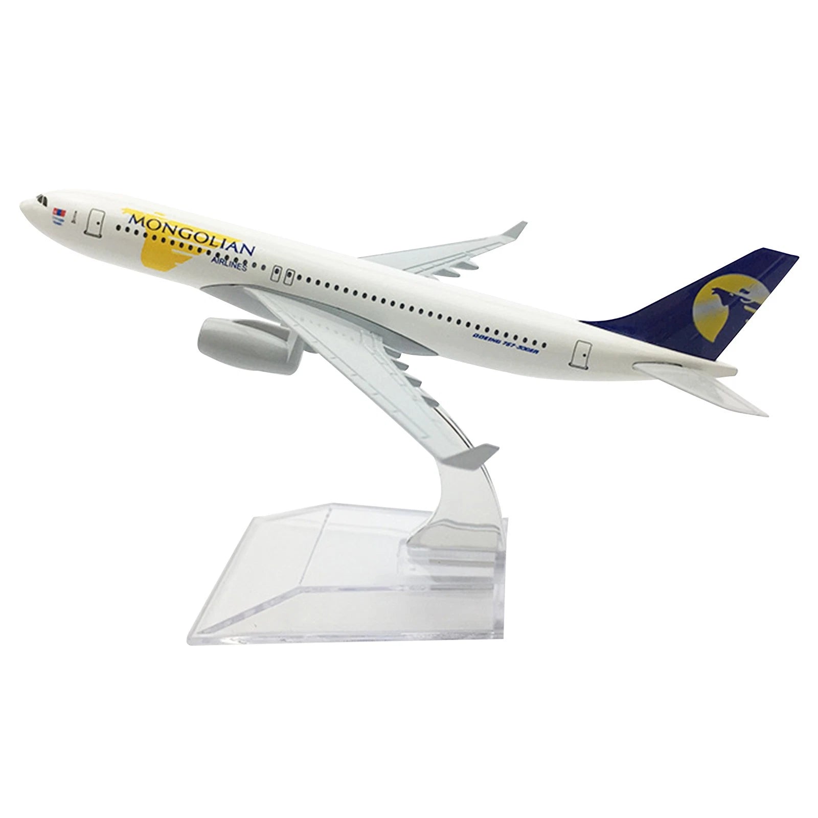 1:400 16cm B767 Mongolian Airlines Metal Airplane Model Plane