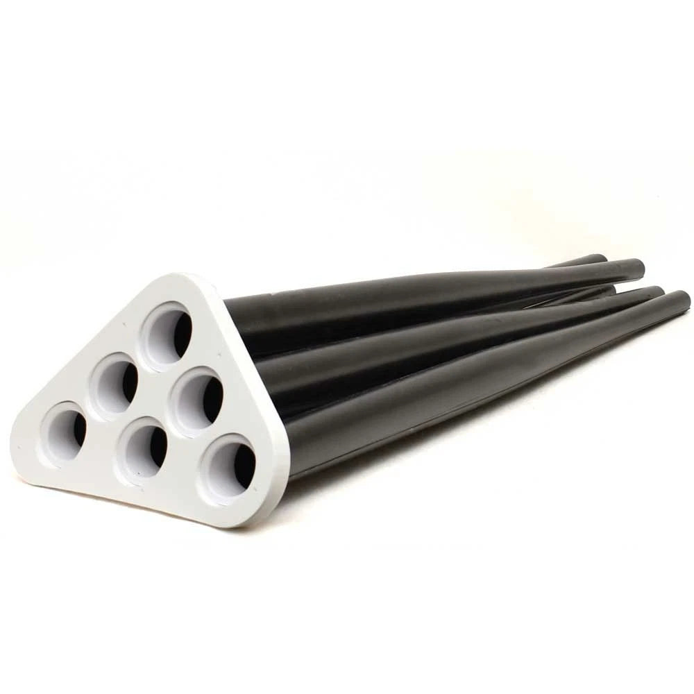 Sportsman Boat Rod Organizer Raosmb.25-t | 6-tube 34 Inch Black