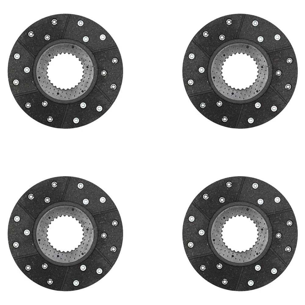 Set Of 4 New Brake Discs Fits Massey Ferguson 135, 150, 165, 175,