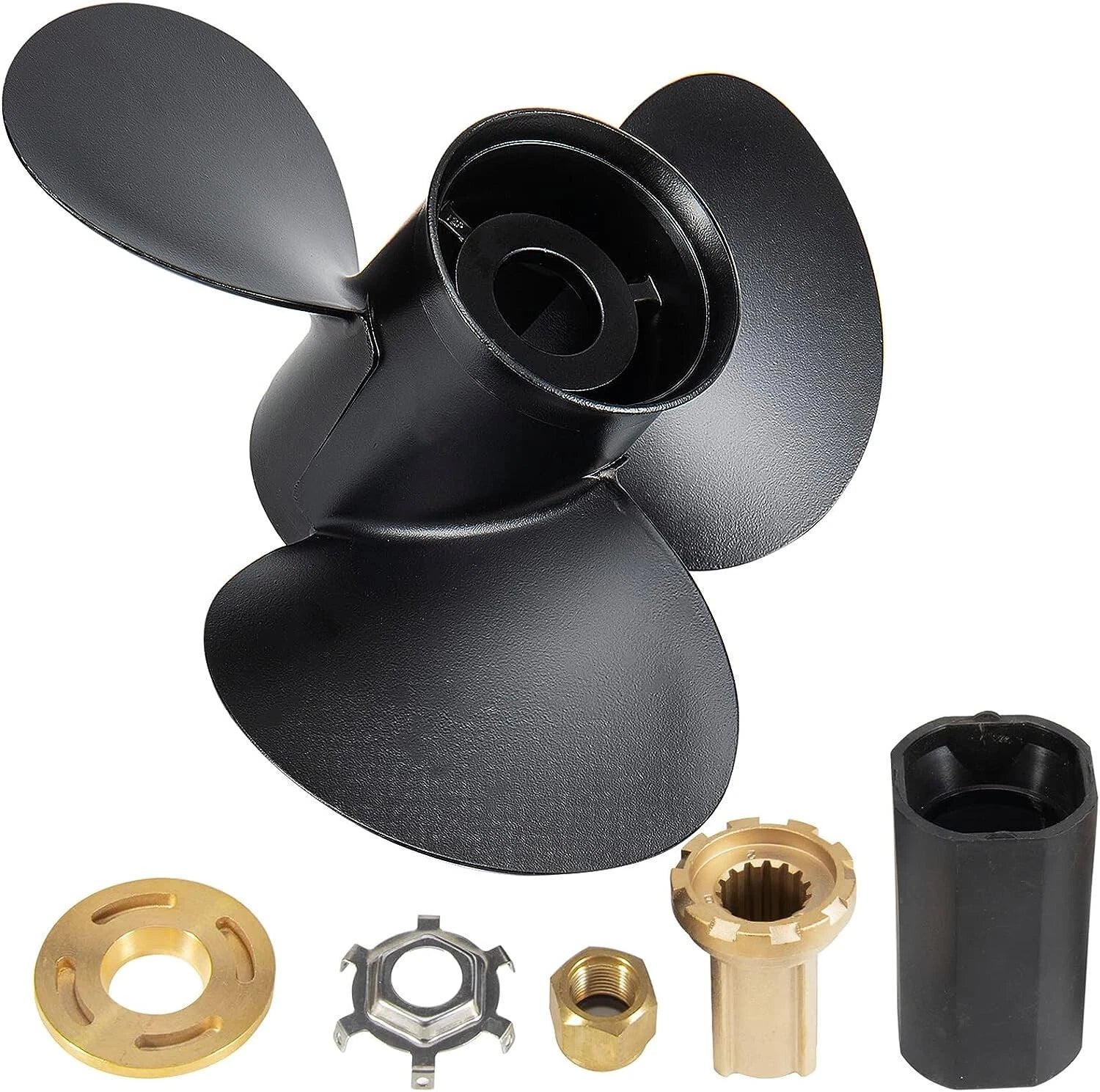 14 X 11 (Hub Kits Included) Outboard Propeller Fit Mercury 40-140hp