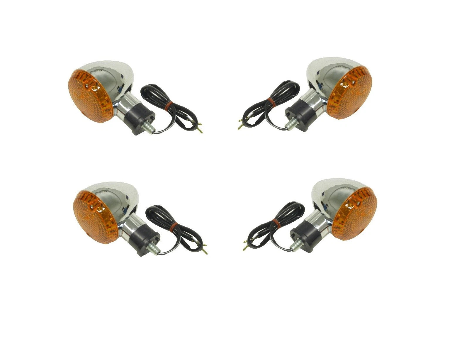Winkers Set Of 4 Front & Rear For Kawasaki Vn 800 C Vulcan Drifter