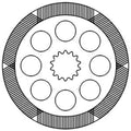 Disc 3386897m92 Fits Massey Ferguson 2640 3120t 3125 3140 3505