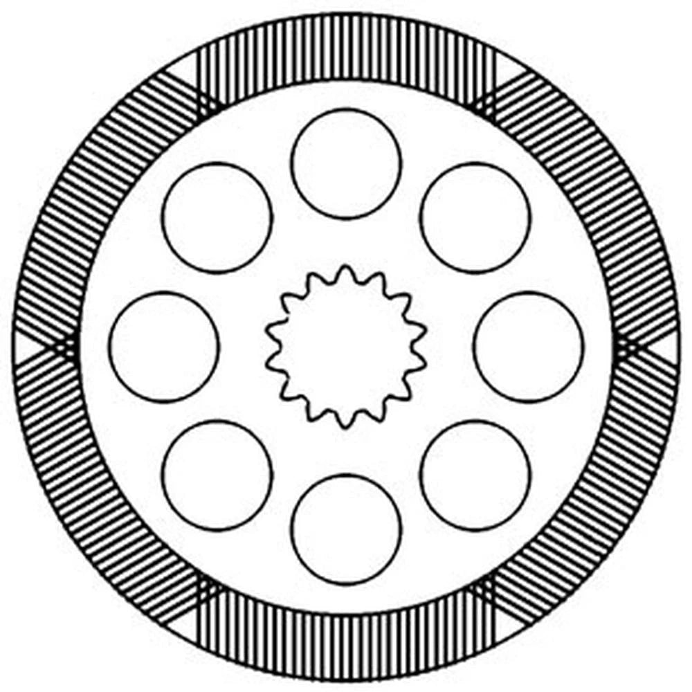 Disc 3386897m92 Fits Massey Ferguson 2640 3120t 3125 3140 3505