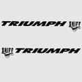 Larson Boat Decal Triumph Black Set of 2 by Larson
