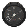 Faria Boat Speedometer Gauge SE9784A – 3 1/4 Inch Professional Red by Faria