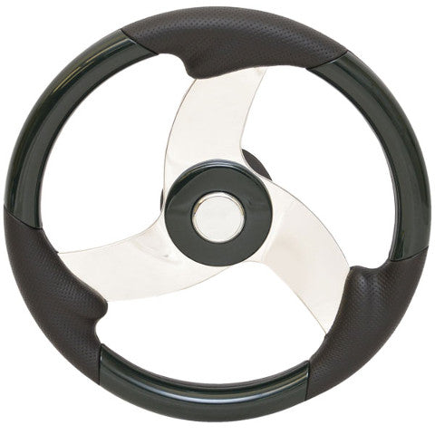 Uflex Boat Steering Wheel 120131 Avalon 13 5/8 Inch Dark Green by Uflex