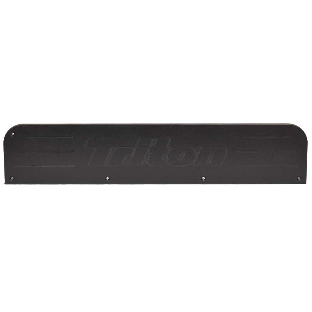 Boat Trim Panel Triton w/ Logo Black by Triton