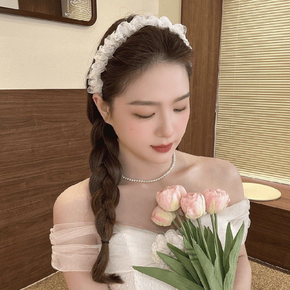 Beaded Headband for Women Ballet Styling