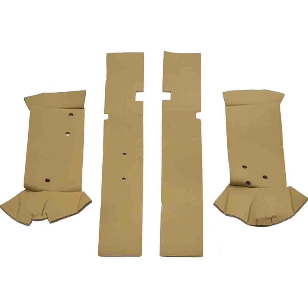 Fabric Cab Corner Post Cover Kit Fits John Deere Tractor 7200 7210