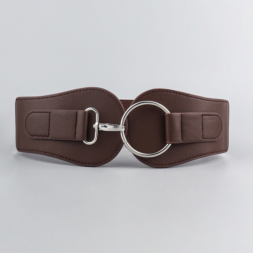 Ladies Decorative Belt Alloy Leather