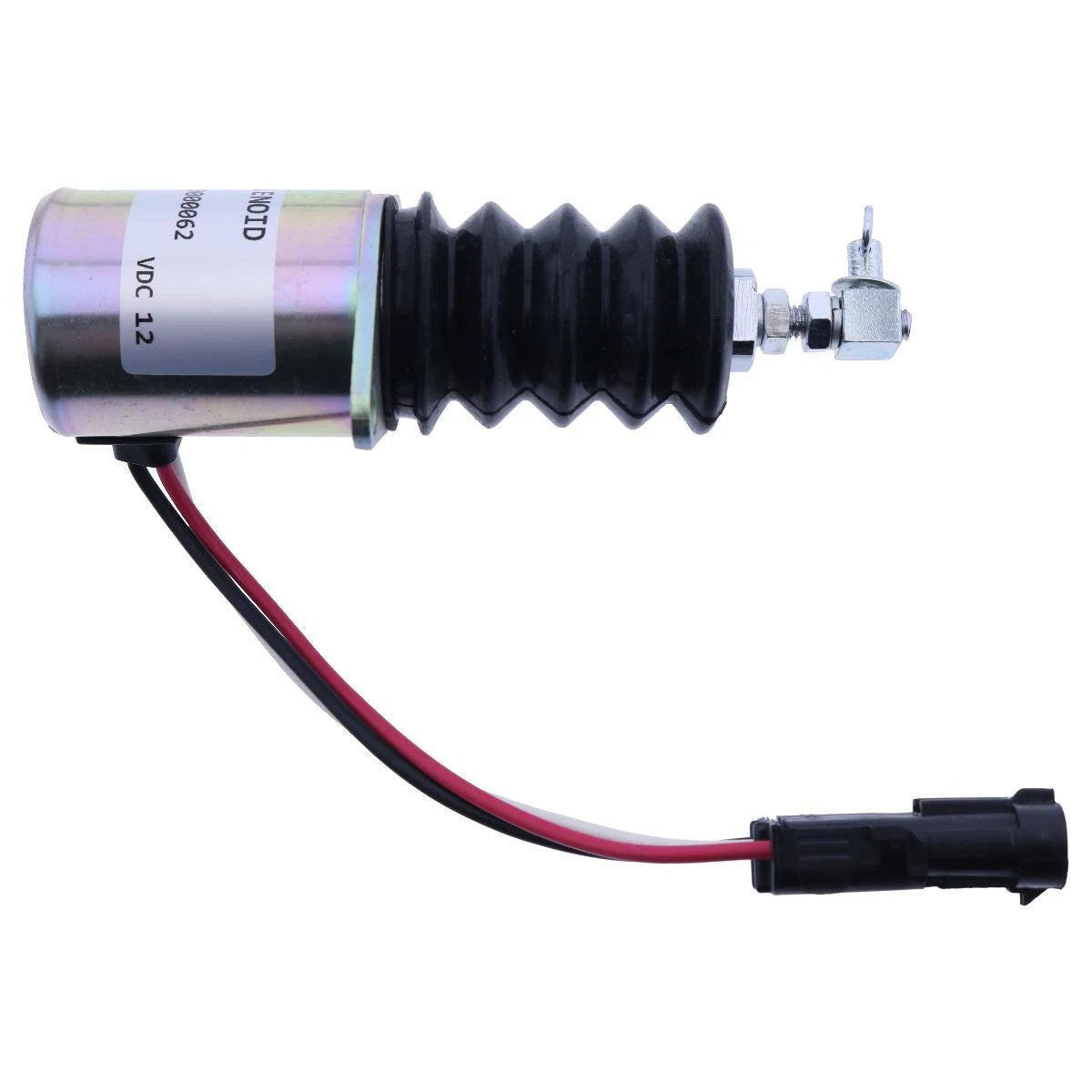 12V Fuel Shutoff Solenoid Am124383 For Yanmar 3tne84a John Deere 3215