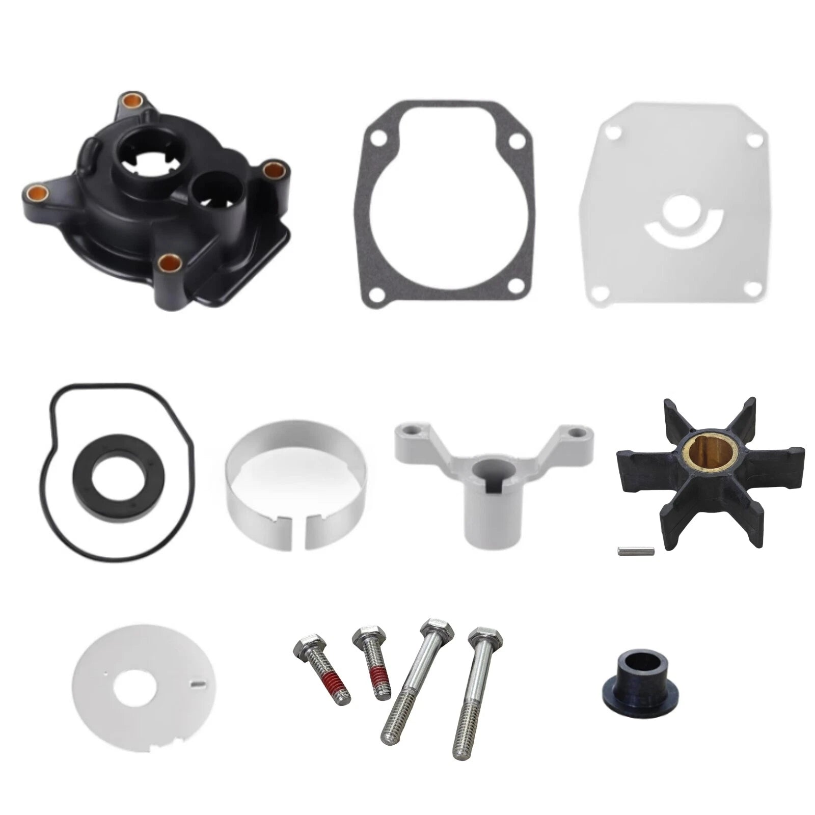 Outboard 396135 439077 0396135 Water Pump Kit For Evinrude Johnson 50
