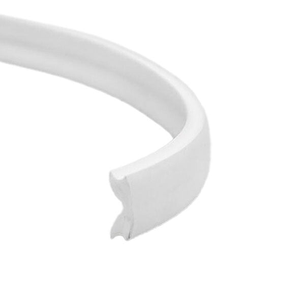 Boat Nosing Insert 1 x 1/4 Inch White Vinyl