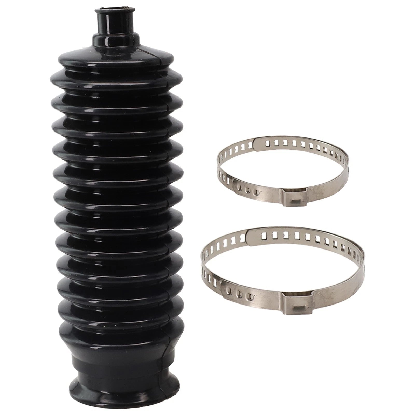 Reliable Gaiter Pinion Boots Replacement Set Silicone+metal Steering