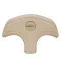 Steering Wheel Center Panel Rinker Beige Plastic by Rinker