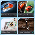 Floating Hard Bait with Built-in Noise Ball