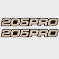 Pro Craft Boat Decals Pair for 205 Pro Model by Pro Craft