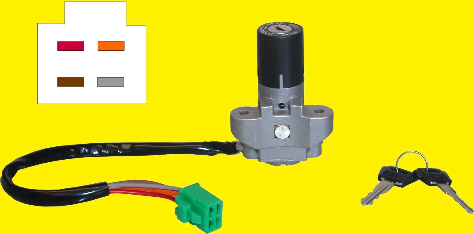 Ignition Switch For Suzuki Gsx 1100 Fm 1991