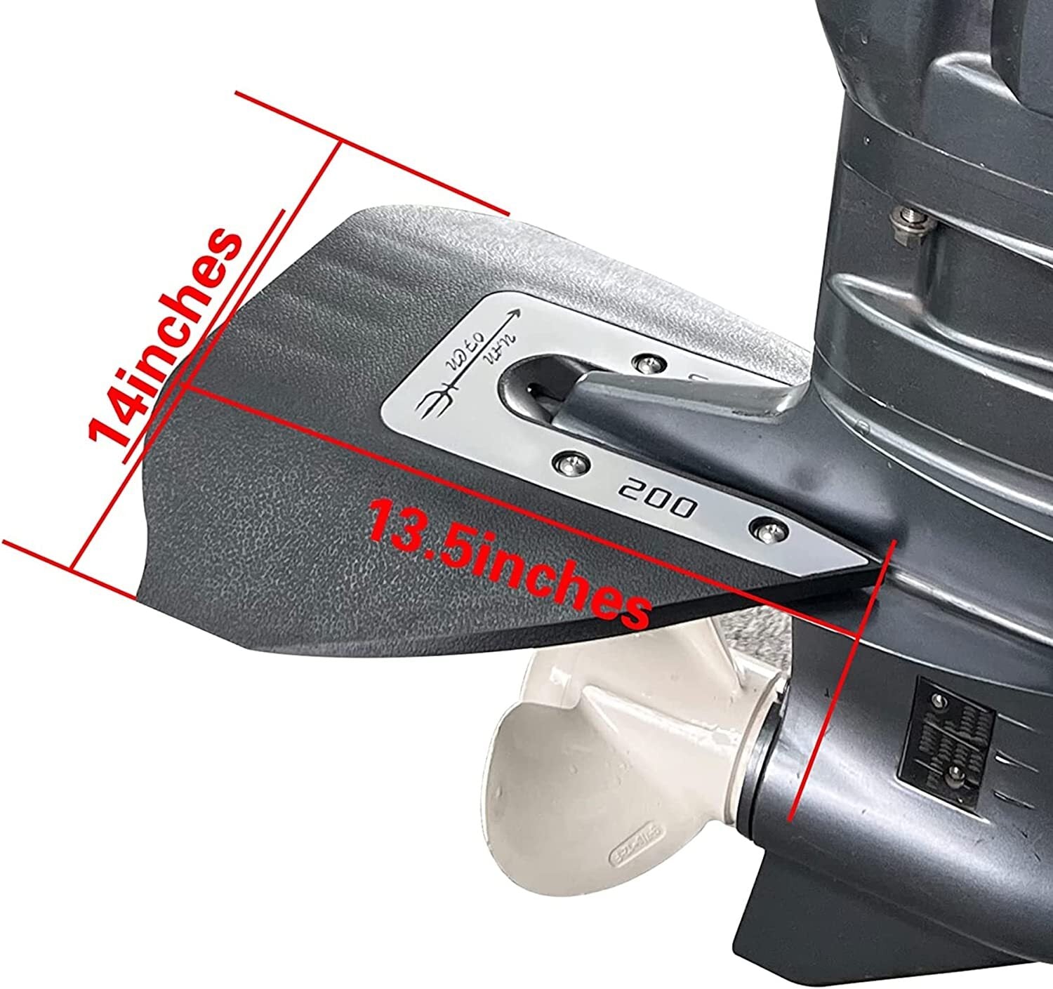 Hydrofoil Stabilizer 8-40 HP Outboards by Sport