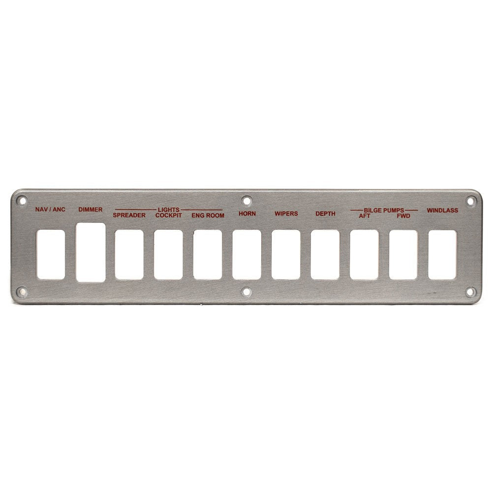 Blank Switch Panel Cruisers Yachts V2237800 Silver by Cruisers Yachts