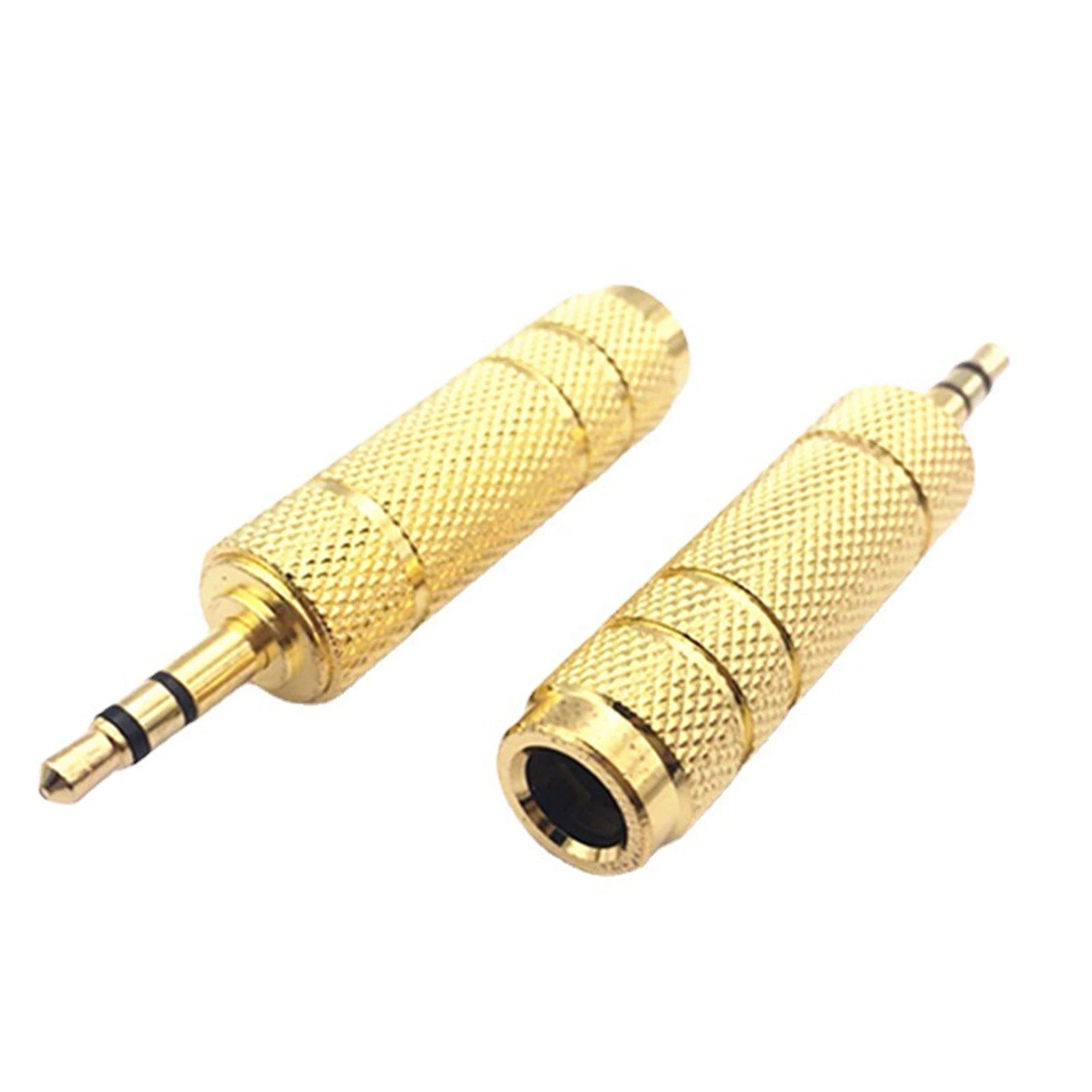 3.5mm Male To 6.5mm Female Plug Stereo Audio Adapter Converter