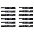 Qty 12: Notched Air-lift Blade Fits Scag Replaces 482878
