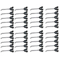 Set Of 40 Rubber Mounted Rake Teeth Ae47389 Fits John Deere 74 672