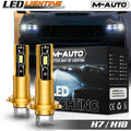 2x HB4 9006 6500K LED Headlight Bulbs