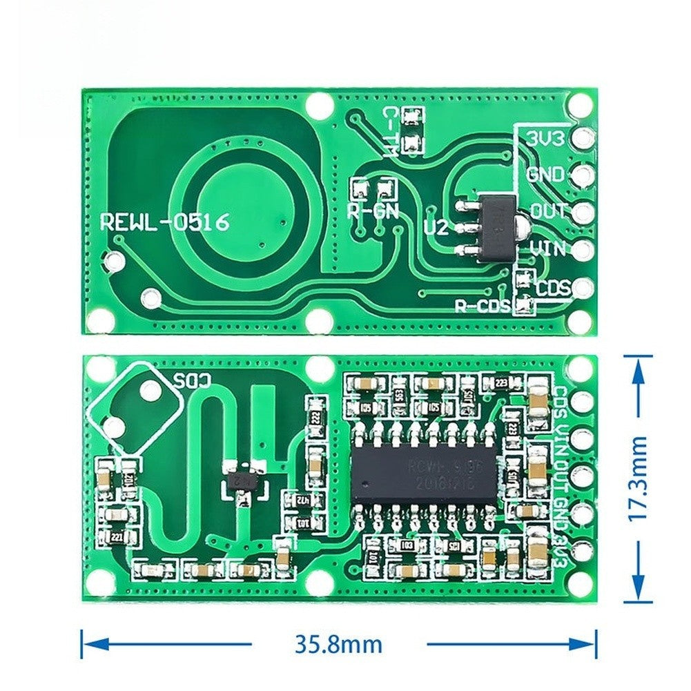 RCWL 0516 Sensor Power Supply