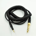 1.4m Audio Spring Coiled Cable For Ath-m40x & Ath-m50x Head-mounted