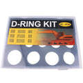 D-ring Kit Hydraulic Hose Fitting 4c-4784 4c4784 For Nitrile 90