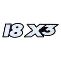 Ranger Boat Decal Black Silver Vinyl 9 3/4 Inch by Ranger