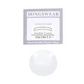 30mm-38mm Double Domed Mineral Watch Crystal Diameter Concave Glass