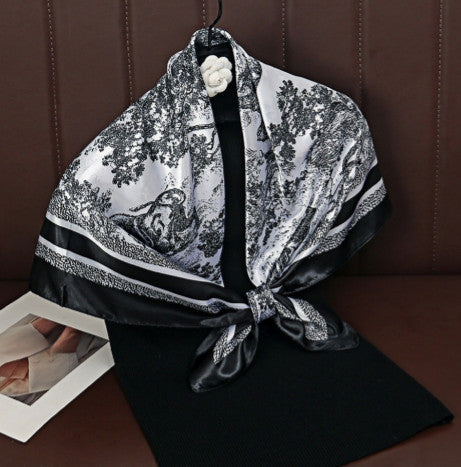 Animal Print Scarf for Women