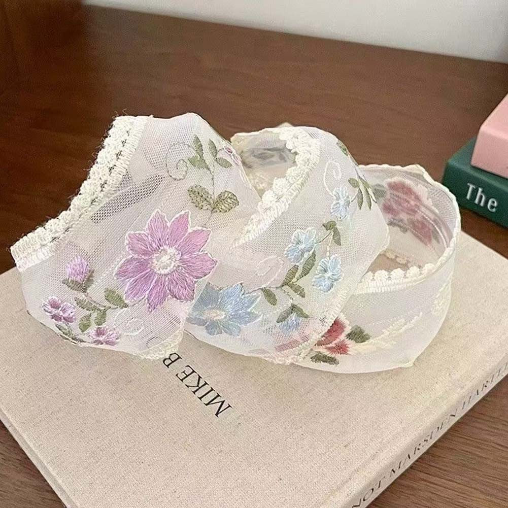 Embroidered Headband for Daily Wear