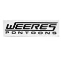 Weeres Pontoons Boat Brand Decal KS5002 by Weeres Pontoons
