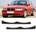 Headlight Eyebrow Molding Trim Abs Black For E46 325i For E46 325xi