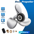 13 3/4x15 Stainless Steel Boat Outboard Propeller For Mercury Engines