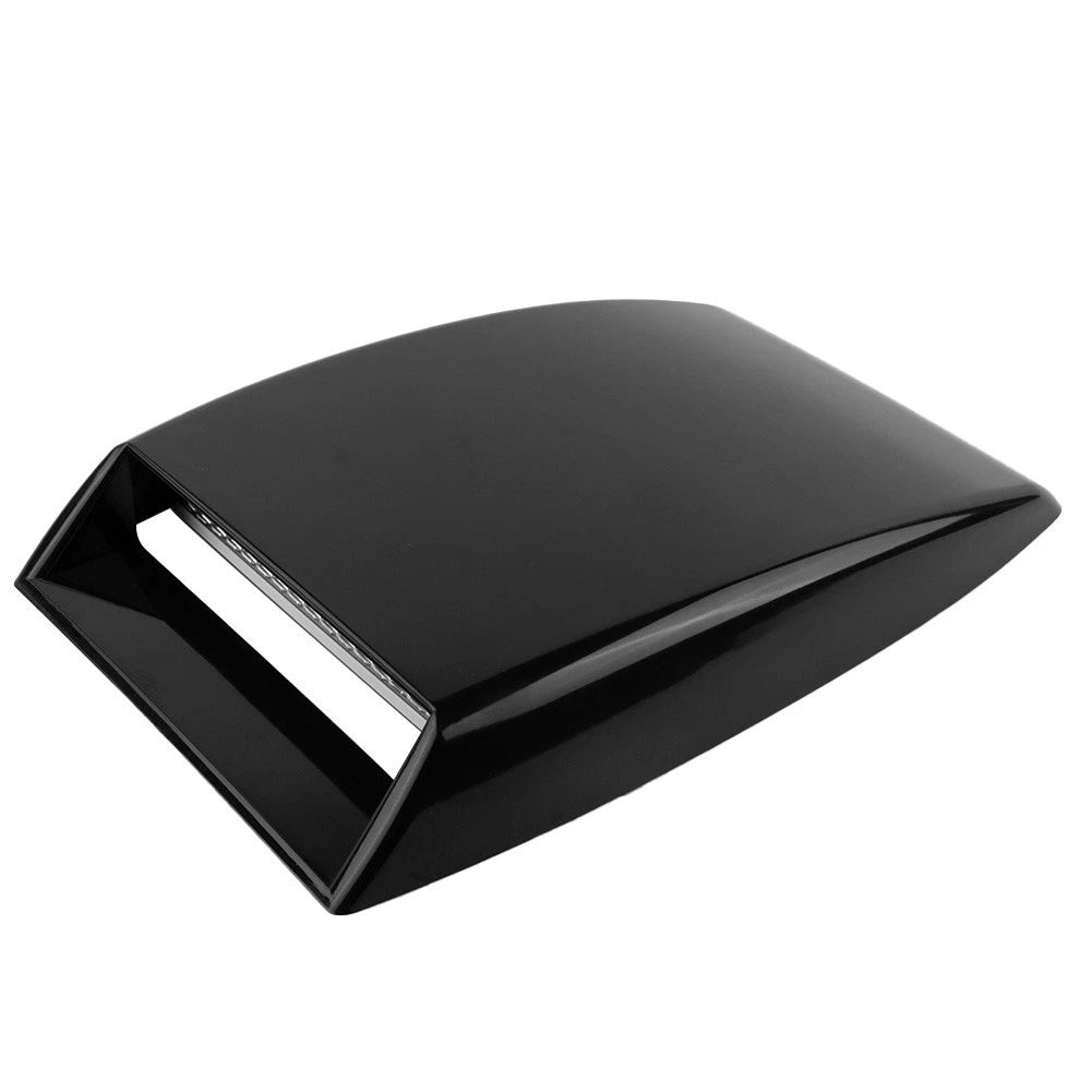 New Black Car/suv Decorative Air Flow Intake Scoop Bonnet Vent Cover