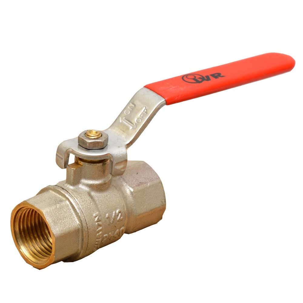 IVR Marine Boat Fuel Shutoff Valve 1/2 Inch Brass by IVR Marine
