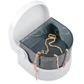 Mini Sonic Cleaner Denture Cleaning Vibration Bath Battery Operated