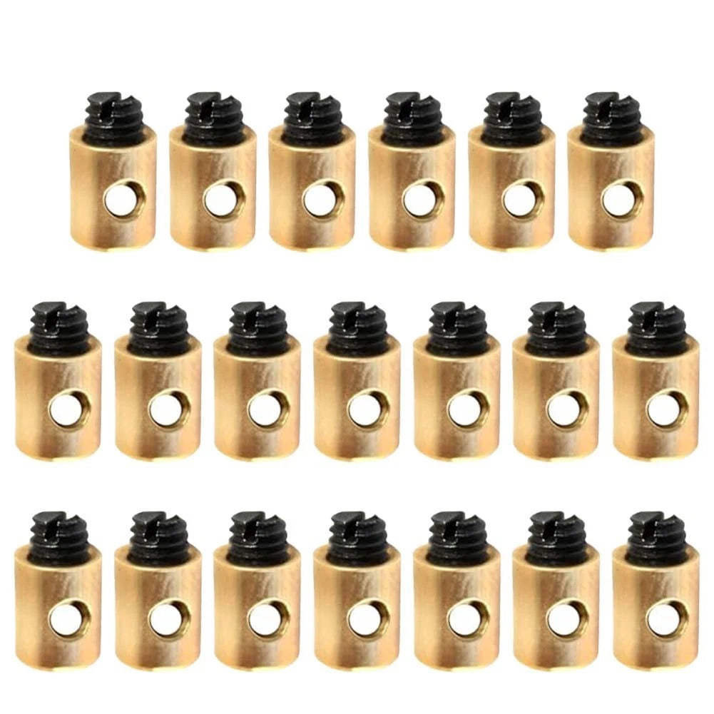 Solderless Brake Cable Nipple Screws For Gas Cables In Motorcycles