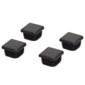 Premier Pontoon Boat Square Plug Caps | Rail Tubing 1 inch (Set of 4)O