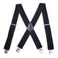 General Pants Cross X Shape Suspender Strap Leather Crosspatch High