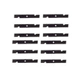 Set Of (12) Notched Blades 140-1242 Fits Toro Titan Z5200 Ztr 109-6873