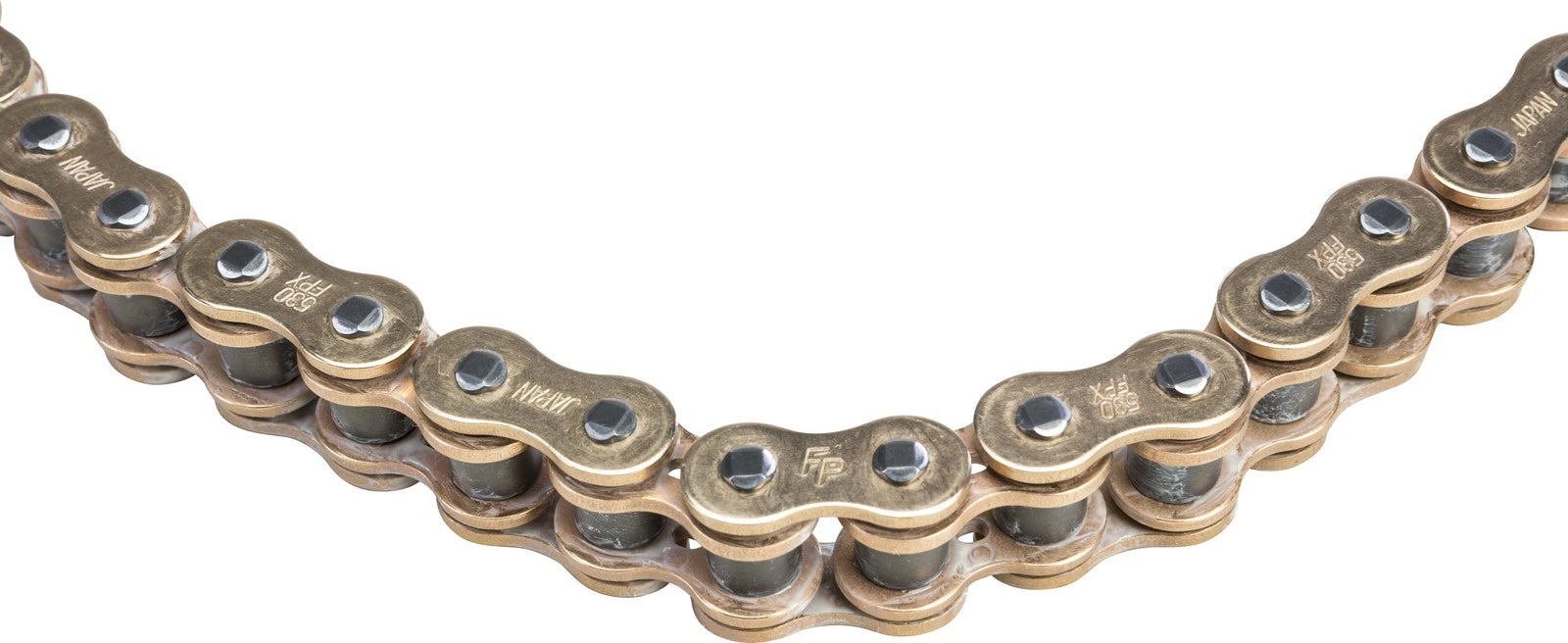Fire Power X Ring Chain 530x120 Gold For Motorcycles And Atvs, 120
