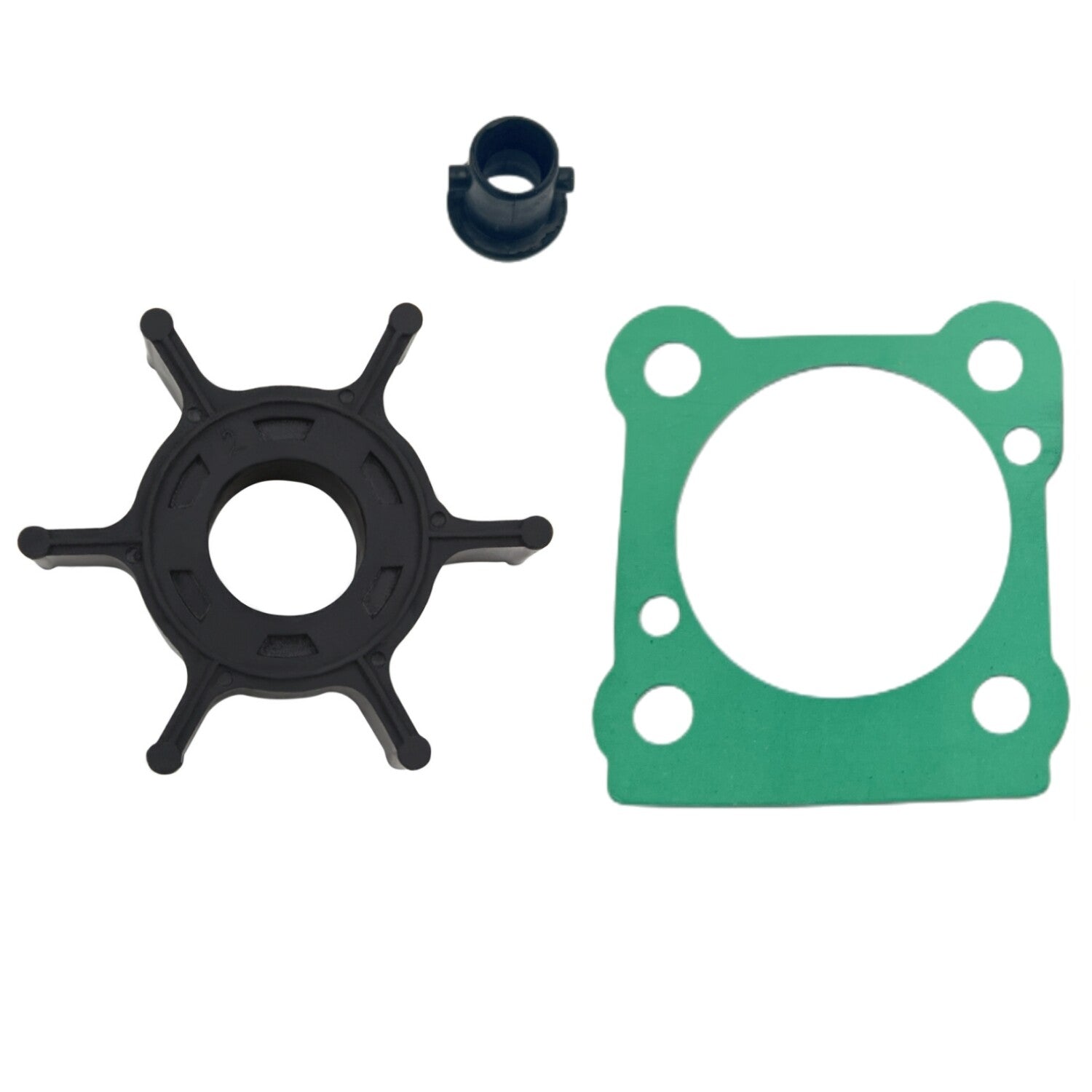 Yamaha 2-Stroke 6HP 8HP Outboard Water Pump Impeller with Gasket Damper 6G1Opens