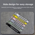 Silicone Elastic Cable Straps for Organizing Cords