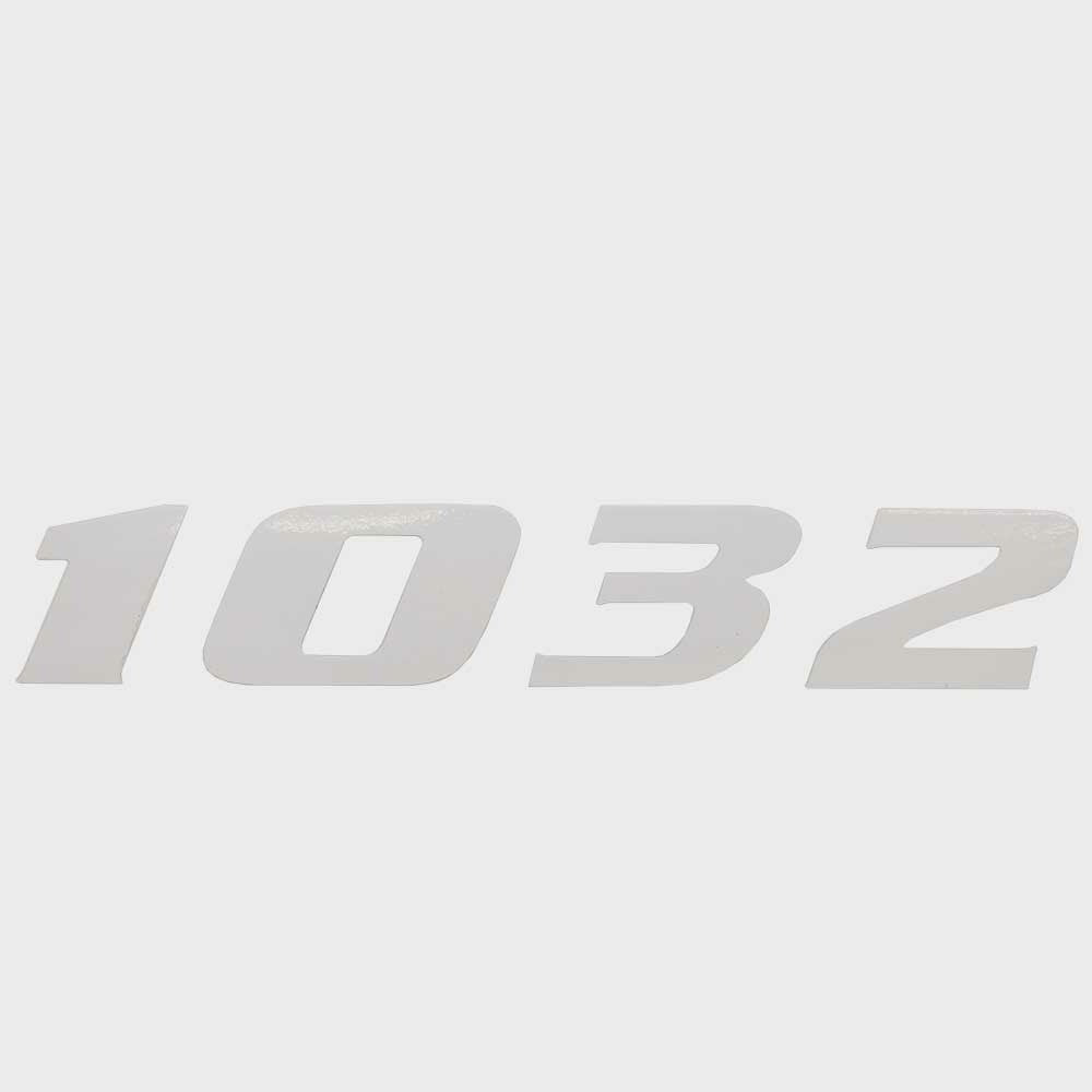 Lowe Boat Model Decal White Glossy Sticker by Lowe